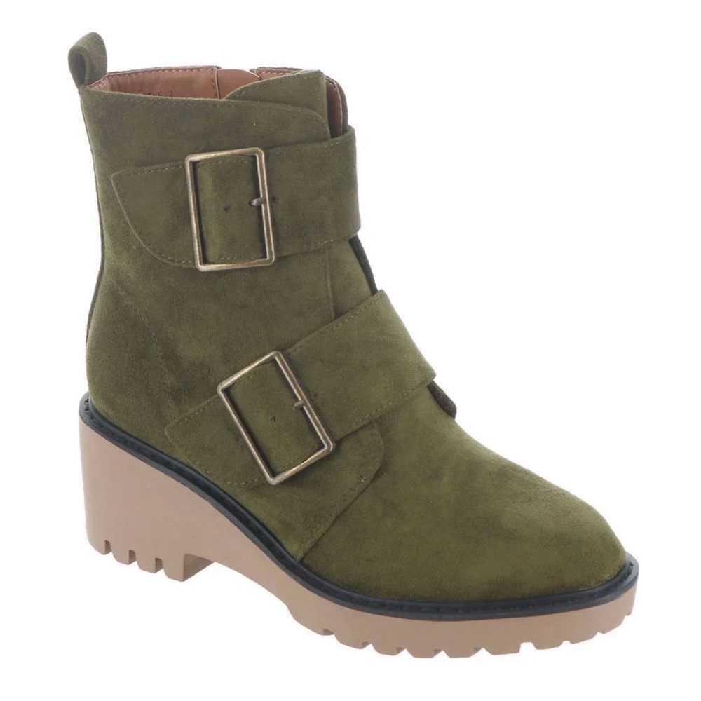 Beautiful Corkys Boots - Moss